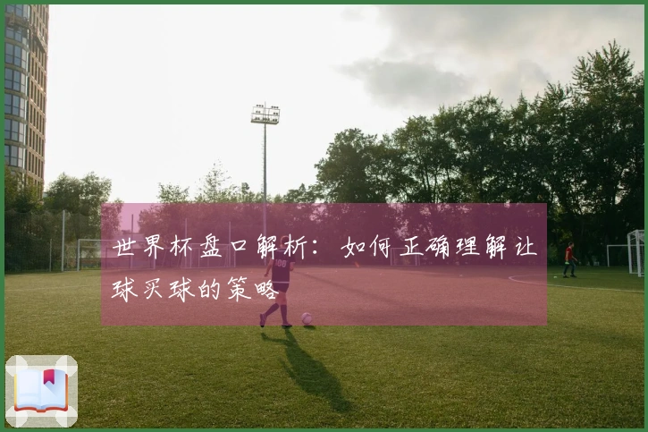 世界杯盘口解析：如何正确理解让球买球的策略